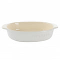 Crock Pot Artisan 2.5 Quart Oval Stoneware Casserole in White