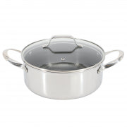 Oster Modessa 4.5 Quart Nonstick Triply Stainless Steel Dutch Oven