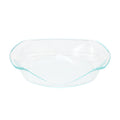 Soho Lounge Carnegie Hill 12 inch x 10 Inch x 2.6 Inch Tempered Glass Roaster Pan with Built-in Handles