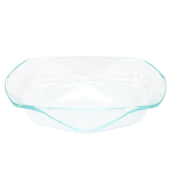 Soho Lounge Carnegie Hill 14 inch x 12 Inch x 2.8 Inch Tempered Glass Baking Pan with Built-in Handles