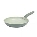 Gibson Home Barnsdall 10 Inch Nonstick Aluminum Frying Pan in Sage Green