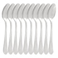 Gibson Home Hillside Daisies 10 Piece Stainless Steel Teaspoon Set