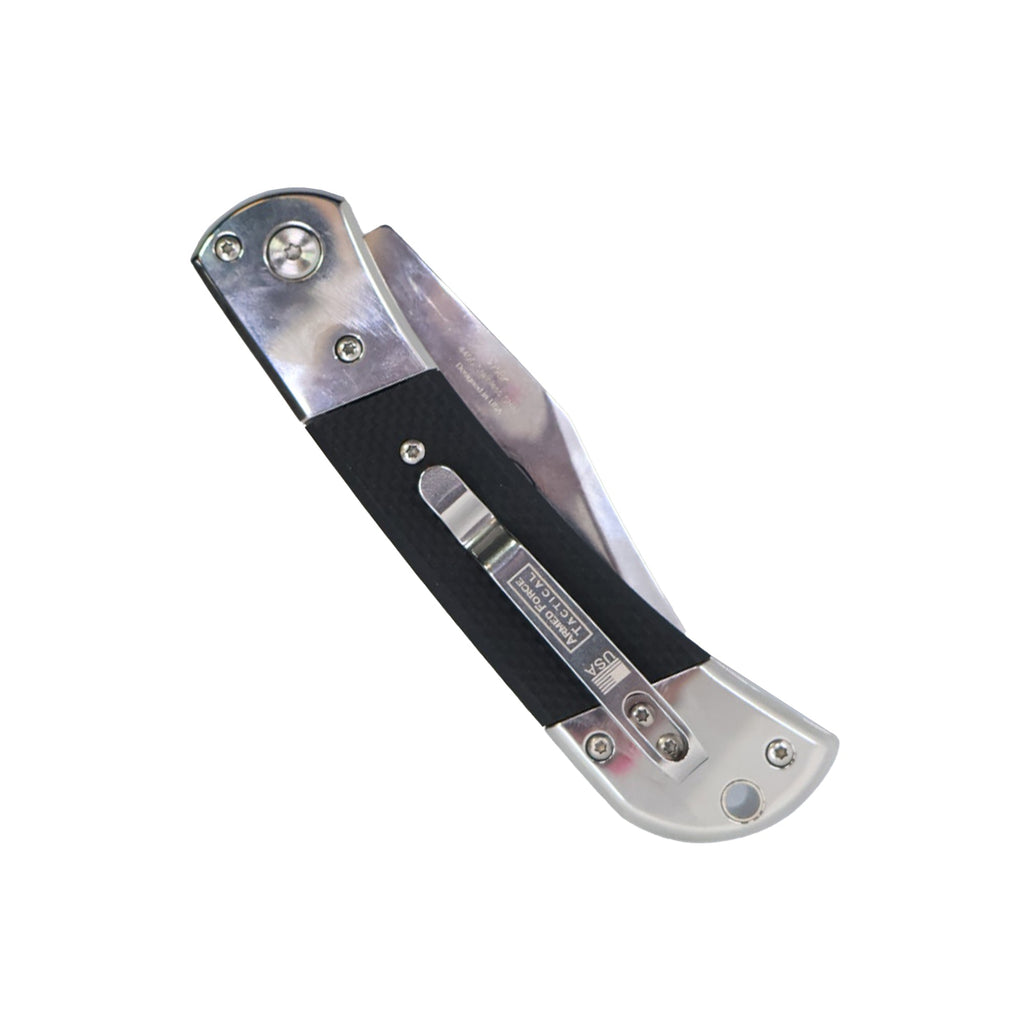 Armed Force Tactical 8.25 Inch Spring Assisted Knife with Axis Lock and Clip Point Blade