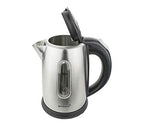 Brentwood 1-Liter Stainless Steel Cordless Electric Kettle – 1500W with Auto Shut-Off