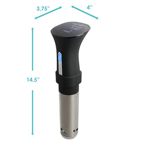 MegaChef Immersion Precision Sous-Vide Cooker with Digital Touchscreen