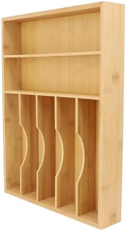 Elama Bamboo Drawer Organizer product photo