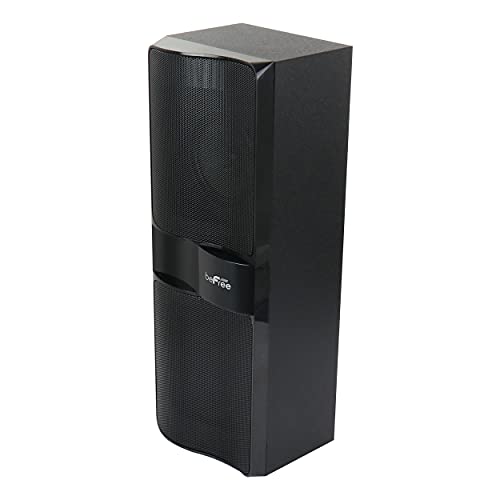 beFree Sound BFS-855 5.1 Channel Surround Sound Bluetooth Speaker System, Black