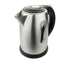 Brentwood 1-Liter Stainless Steel Cordless Electric Kettle – 1500W with Auto Shut-Off