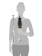 Brentwood 2-Speed 200W Stainless Steel Hand Blender – Black with Soft-Grip Handle