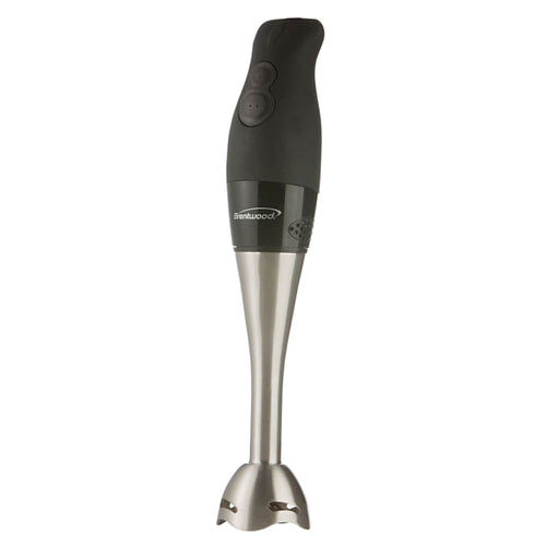 Brentwood black stainless steel 2-speed immersion hand blender