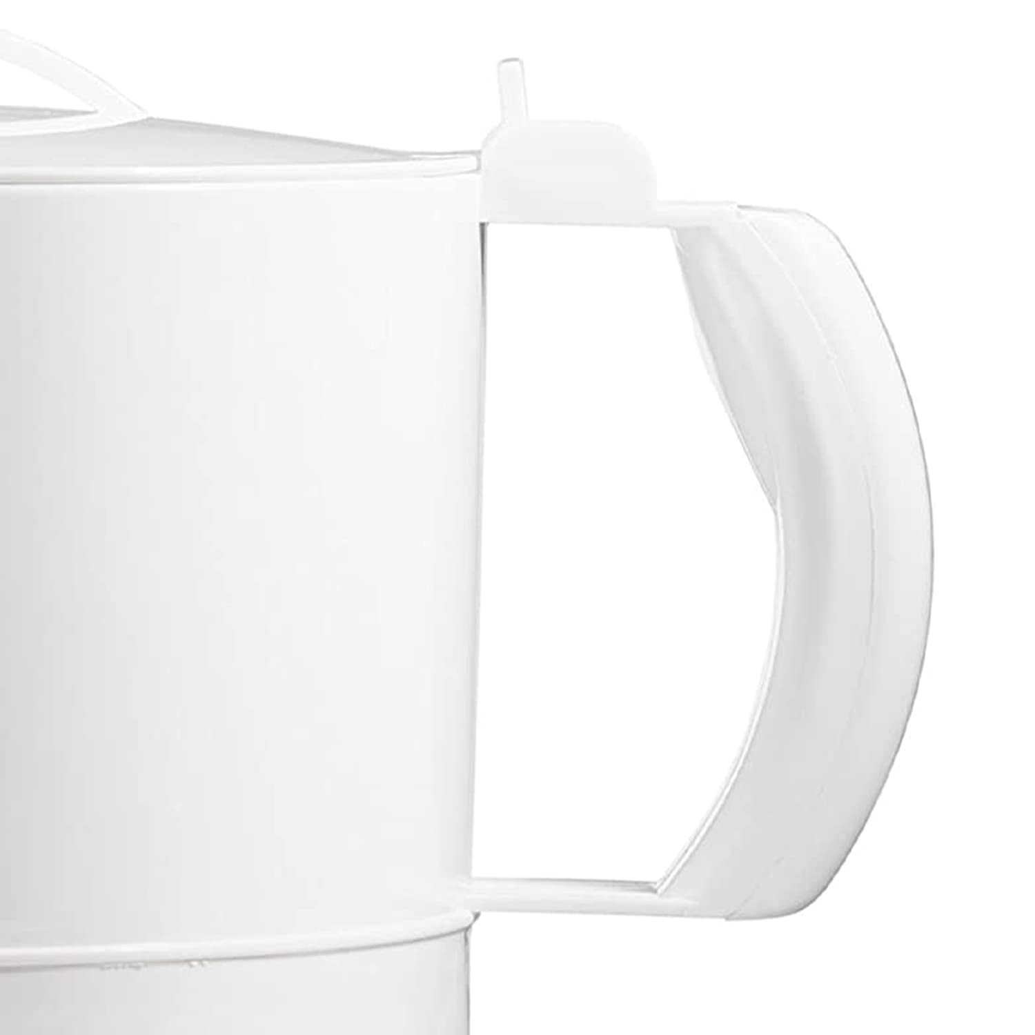 Brentwood KT-32W 32 oz Electric Hot Water Pot Kettle - White, 1000W BPA-Free with Adjustable Thermostat