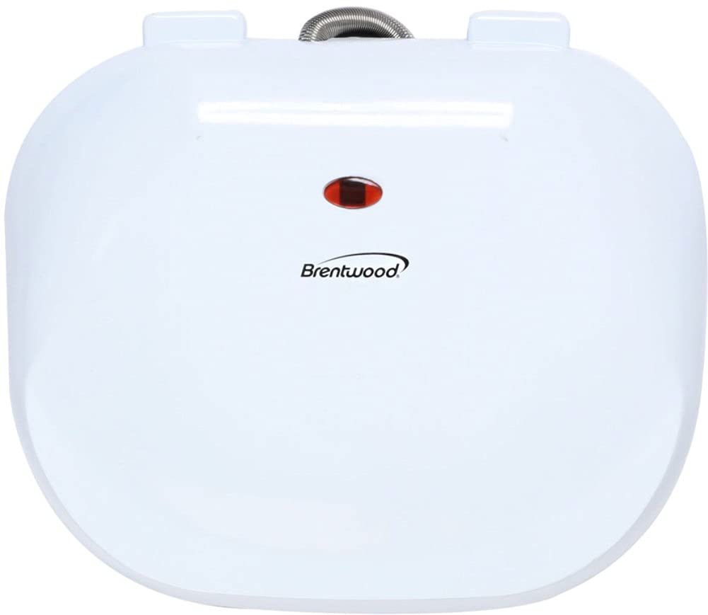 Brentwood Appliances TS-605 2-Slice Capacity Electric Contact Grill, White