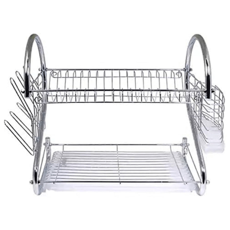 Better Chef 2-tier chrome dish rack product photo 2