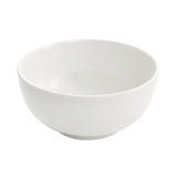 White Porcelain Dinnerware Set for 4, 16 Piece Double Bowl with Pasta and Cereal Bowls, Elama Camellia