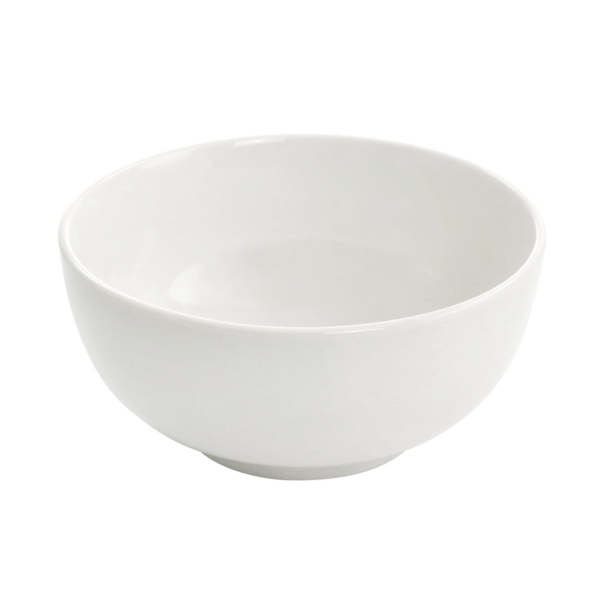 White Porcelain Dinnerware Set for 4, 16 Piece Double Bowl with Pasta and Cereal Bowls, Elama Camellia