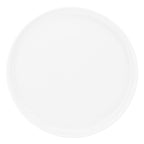 Elama Duncan 18-Piece Round Porcelain Dinnerware Set – Service for 6, Classic White Tableware (Microwave & Dishwasher Safe)