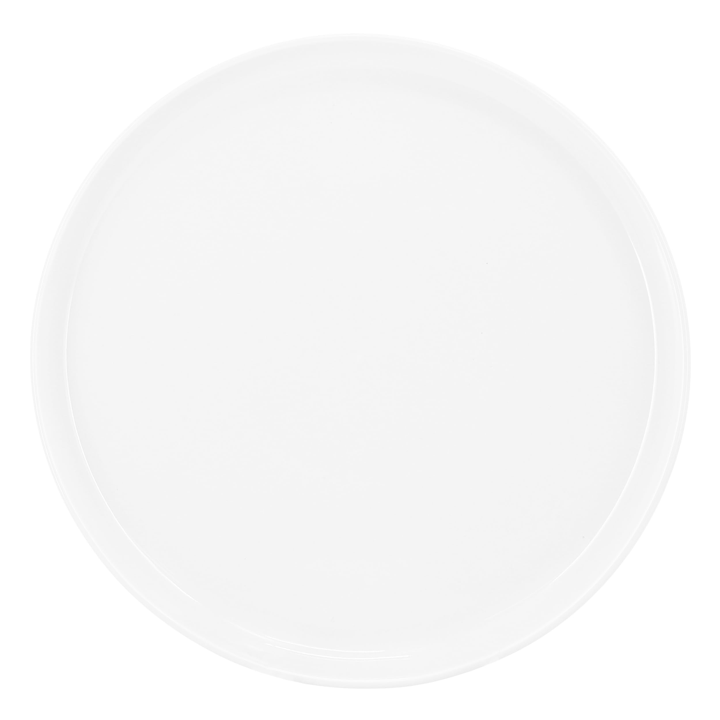 Elama Duncan 18-Piece Round Porcelain Dinnerware Set – Service for 6, Classic White Tableware (Microwave & Dishwasher Safe)