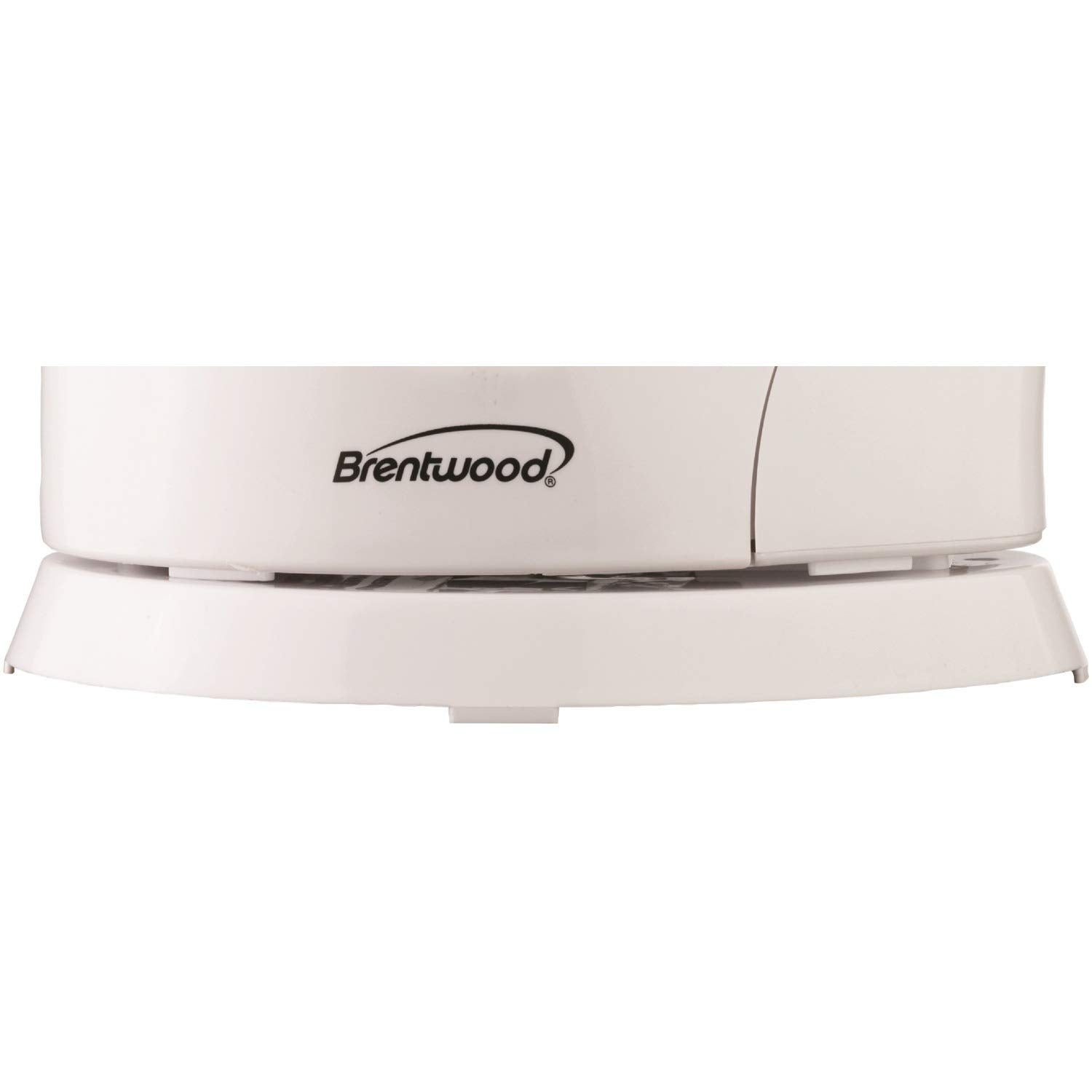 Brentwood KT-1610 BPA-Free 1.0-Liter Cordless Electric Tea Kettle – 900W Fast-Boil with Auto Shut-Off, Boil-Dry Protection & Removable Mesh Filter (White)
