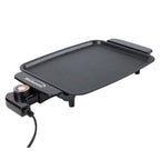 Brentwood TS-810 black ceramic non-stick electric griddle with cool-touch handles
