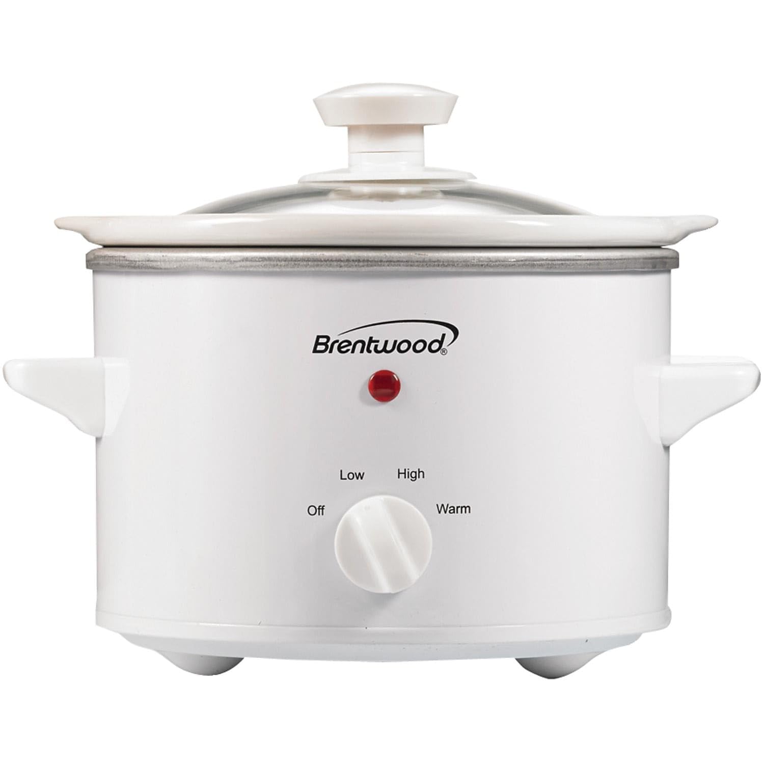 Brentwood SC-115W Slow Cooker,1.5 Quart,White