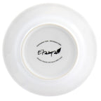 Elama 3-Tier Round Plate Porcelain Serveware Set – White Tiered Stand for Desserts, Tea Parties & Charcuterie