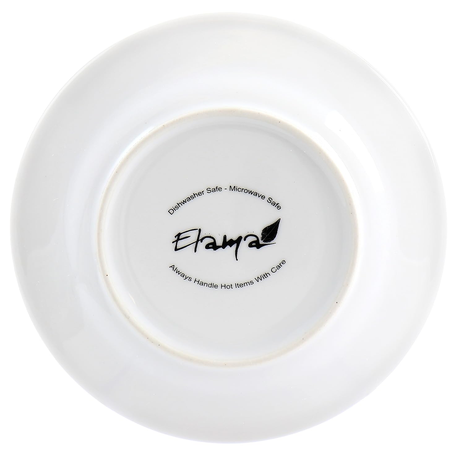Elama 3-Tier Round Plate Porcelain Serveware Set – White Tiered Stand for Desserts, Tea Parties & Charcuterie