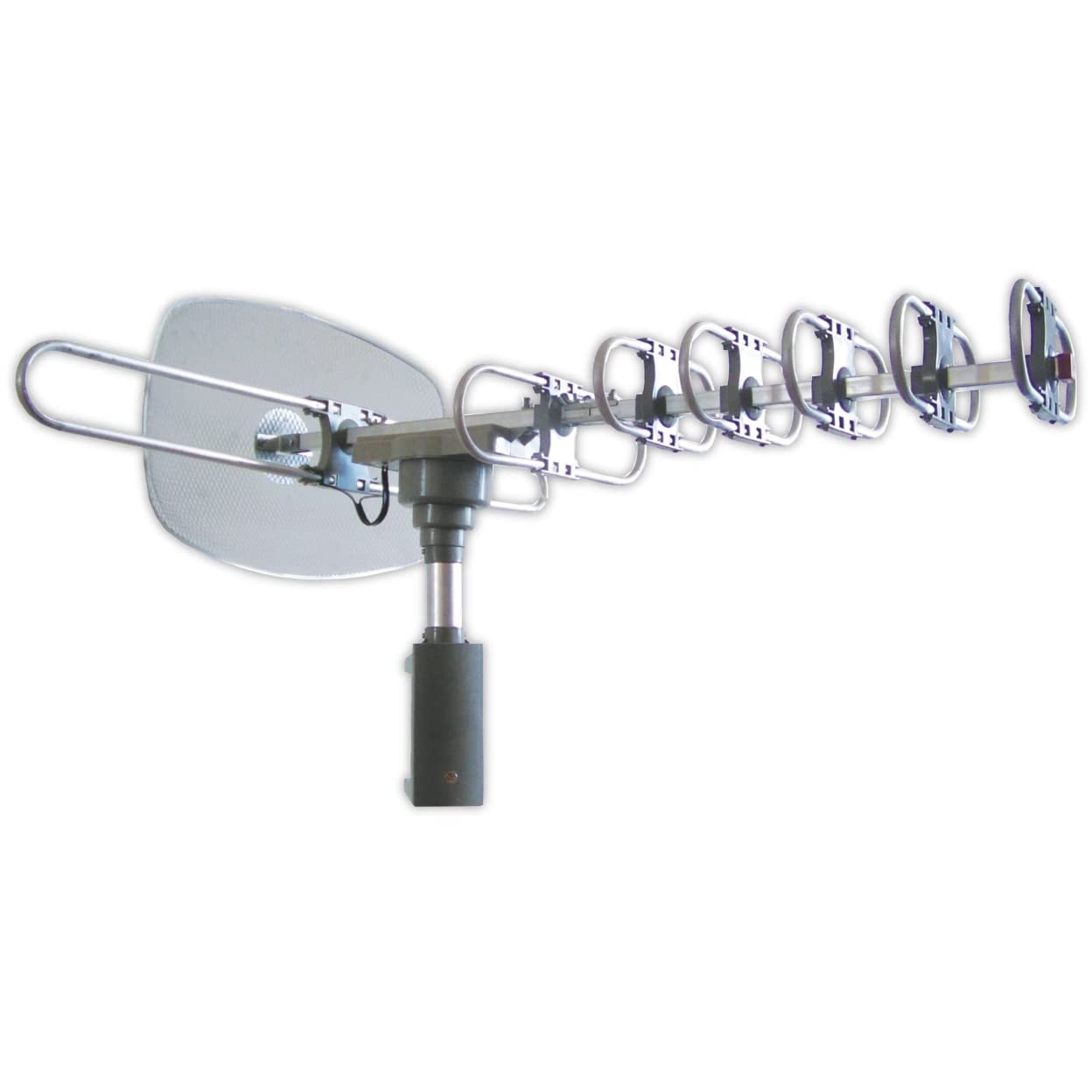 SuperSonic SC-609 360-degree motorized outdoor HDTV antenna with wireless remote