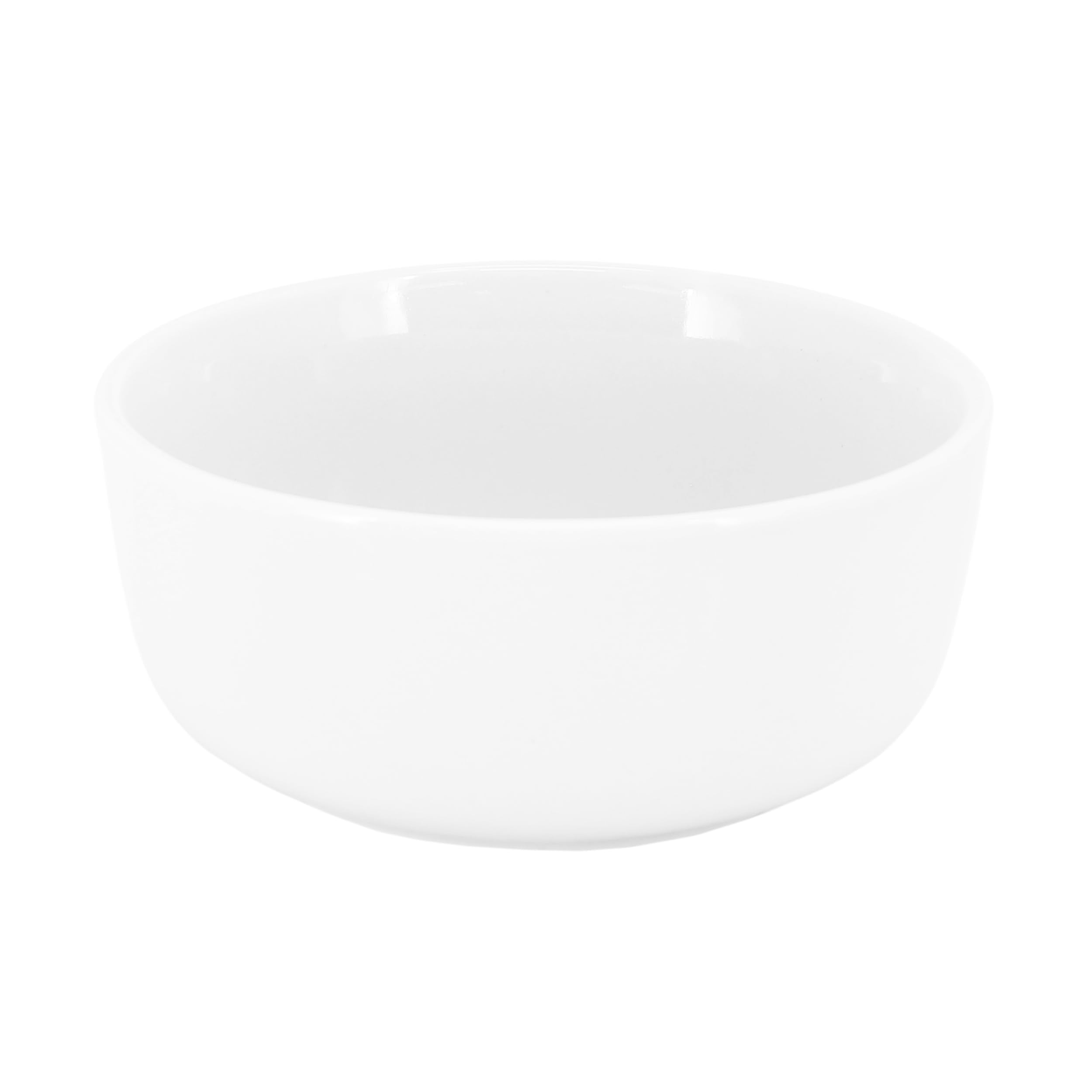Elama Duncan 18-Piece Round Porcelain Dinnerware Set – Service for 6, Classic White Tableware (Microwave & Dishwasher Safe)