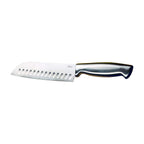 Oster Baldwyn 14-Piece Stainless Steel Knife Cutlery Set – Brushed Satin Finish with Swivel Block & Built-In Sharpener