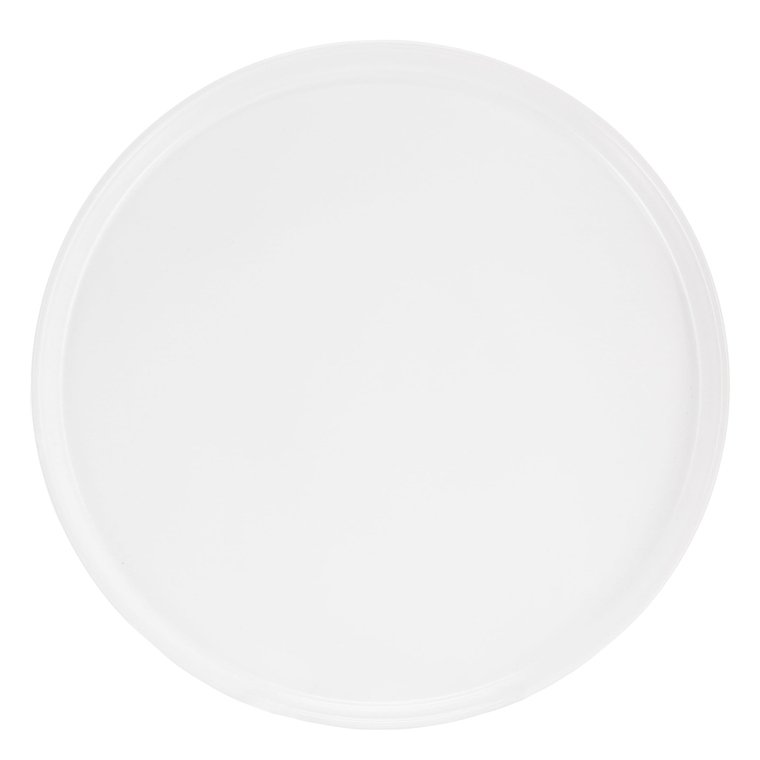 Elama Josh 18-Piece Round Stoneware Dinnerware Set — White Tableware Service for 6, Includes Plates, Bowls & Mugs, Microwave & Dishwasher Safe
