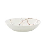 Elama Sydney 18-Piece Porcelain Dinnerware Set – White Elegant Service for 6