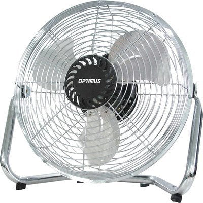 Optimus F-4182 18 Inch High Velocity Fan, Chrome