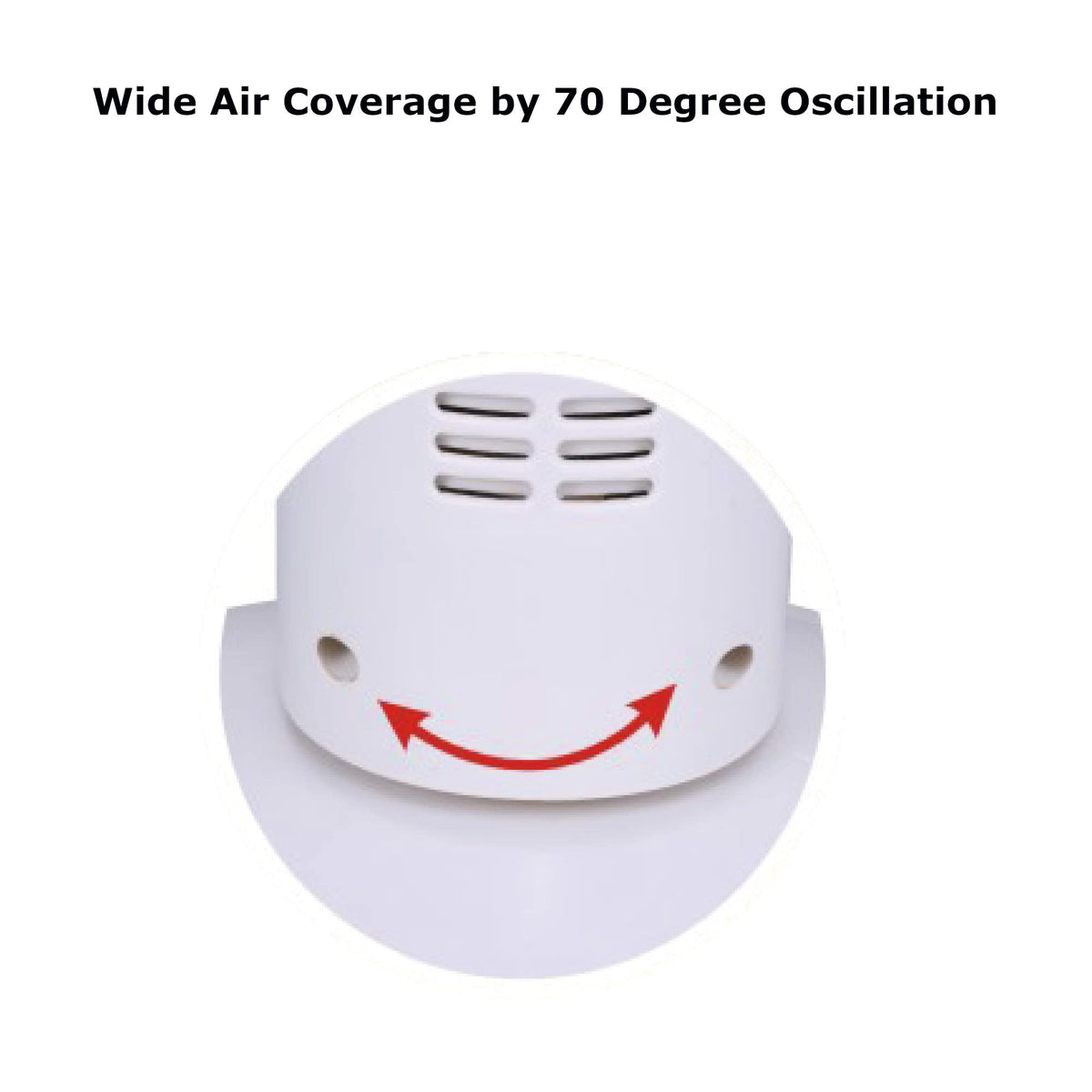 Optimus F-8449WH 32 Inch Oscillating Tower Fan with Timer, 3-Speed, White