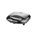 Brentwood TS-240B Compact Dual Sandwich Maker – Black Non-Stick Triangle Press for 2 Grilled Sandwiches in Minutes