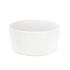 Elama Josh 18-Piece Round Stoneware Dinnerware Set — White Tableware Service for 6, Includes Plates, Bowls & Mugs, Microwave & Dishwasher Safe