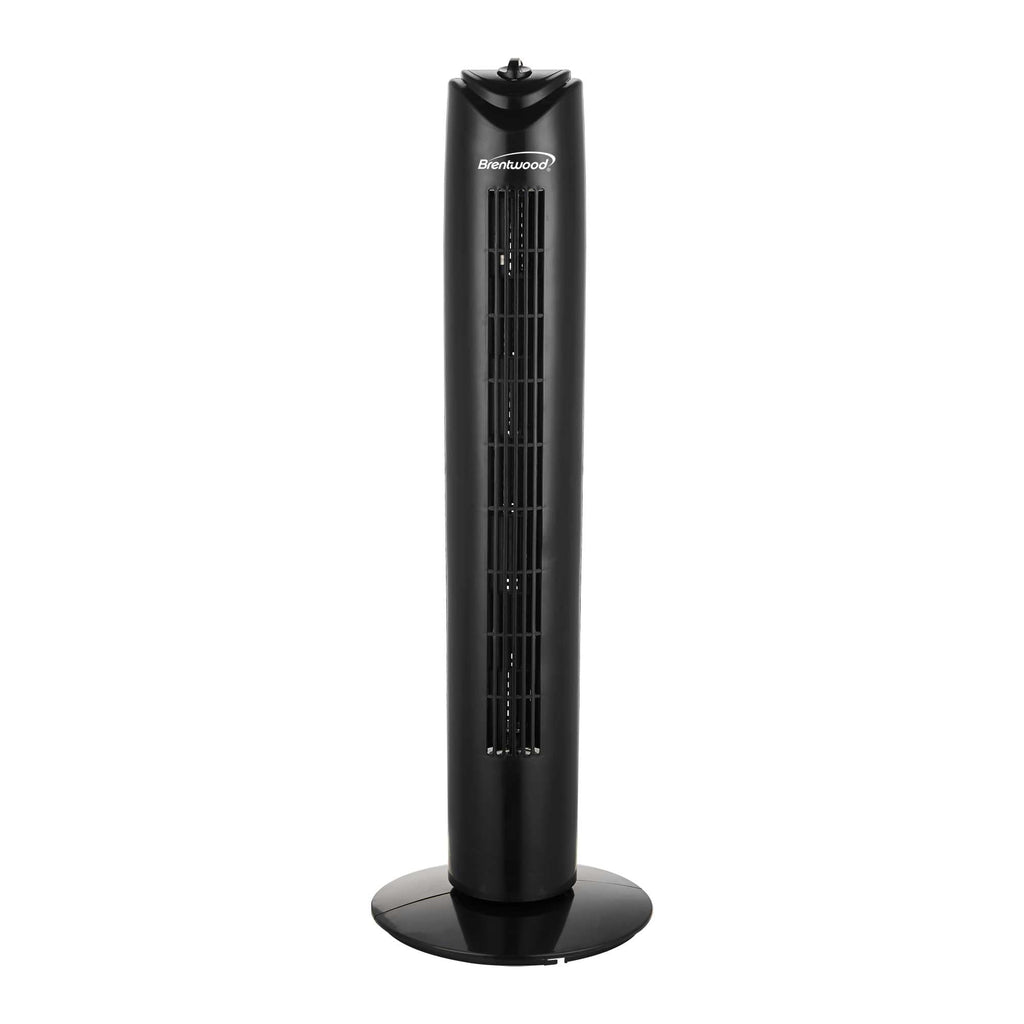 Brentwood F-32TBK 32-inch black oscillating tower fan