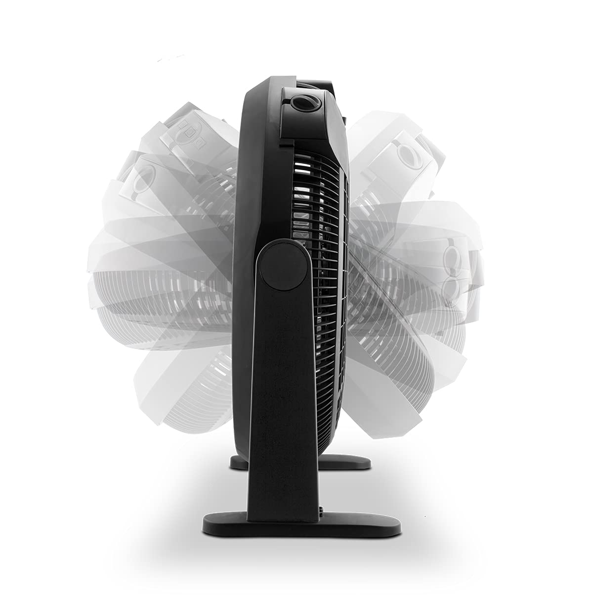 Air Monster 20 in. High Velocity Air Circulator Floor Fan, Black