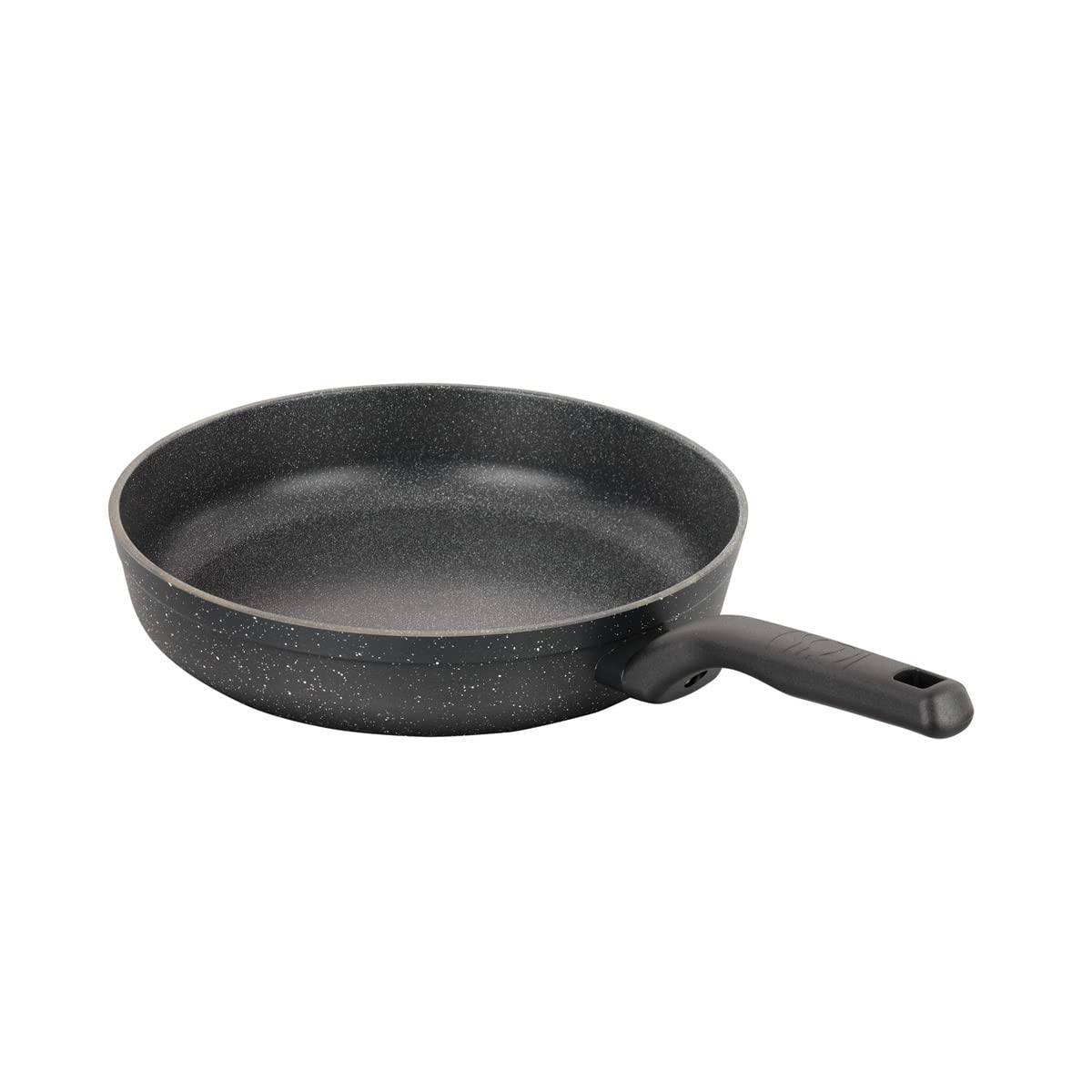 Korkmaz Ornella aluminum non-stick 8-inch frying pan in granite black