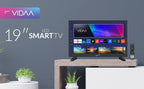 SuperSonic 19-Inch Class Vidaa Smart LED TV - 720p HD, Built-In Wi-Fi, 3 HDMI, AC/DC 12V for RV & Marine