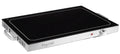 MegaChef 24" Electric Warming Tray with Adjustable Temperature Control – Silver Stainless Steel Buffet Server, Even Heating for Parties & Holiday Dinners