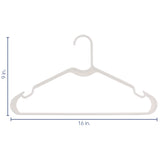 Elama Notched Plastic Clothes Hangers