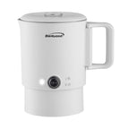 Brentwood KT-1504W Collapsible Stainless Steel Cordless Electric Travel Kettle & Hot Pot - White, 650W, 27oz