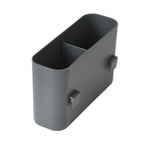 Gibson Home Nestcraft Stainless Steel Dish Rack with Swivel Drain Spout, White