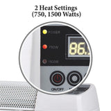 Optimus 30-Inch Baseboard Convection Heater, Digital Thermostat
