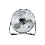 Optimus F-4202 20 Inch Industrial-Grade High-Velocity Floor Fan, 3-Speed, All-Metal
