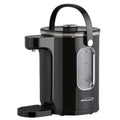 Brentwood KT-2230DBK 3-liter borosilicate glass instant hot water dispenser with tea infuser in black