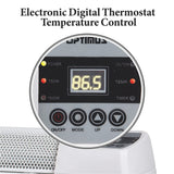 Optimus 30-Inch Baseboard Convection Heater, Digital Thermostat