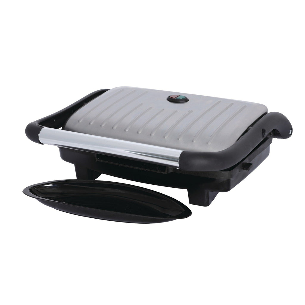 Brentwood TS-611 Compact Panini Press & Sandwich Maker,1000-Watt, Non-Stick,Stainless Steel