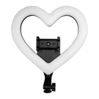 SuperSonic SC-2330RGB 10 Inch Heart Ring Light with RGB, Tripod and Phone Holder