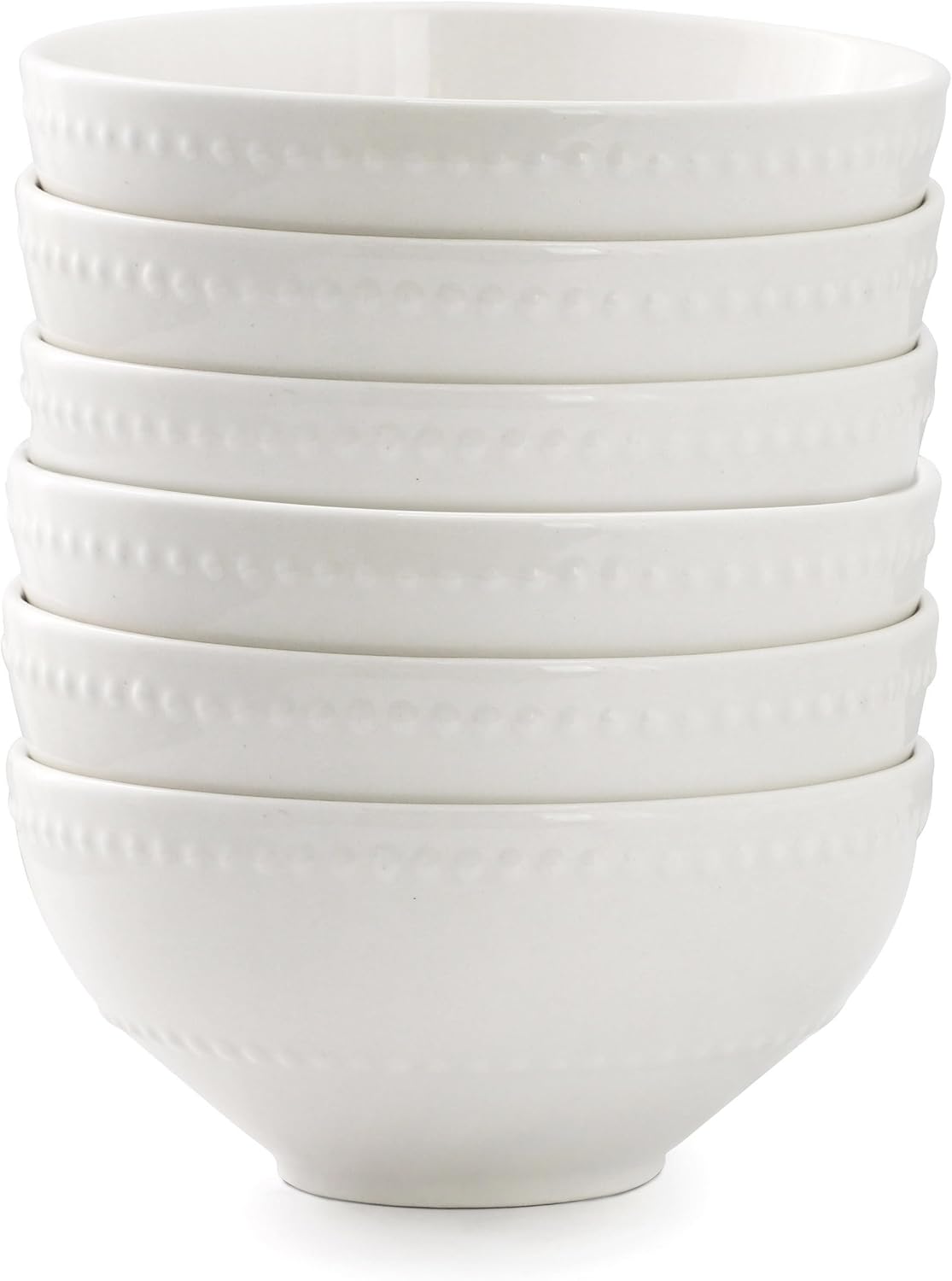 Elama Olevia embossed dot cereal bowl set product photo 2